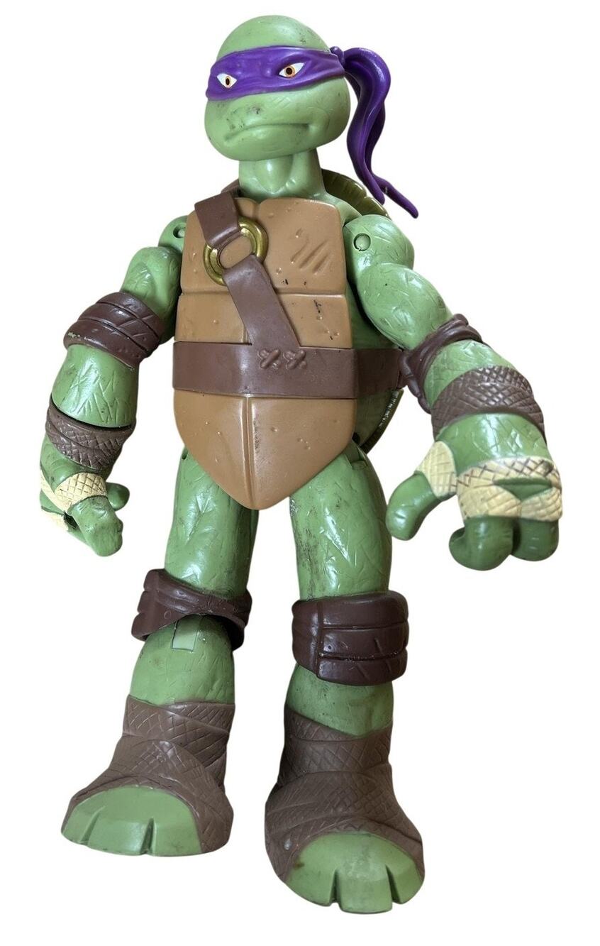 Teenage Mutant Ninja Turtles Donatello Figure Green 11in Made In China